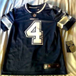 NWT Official NFL Dallas Cowboys Jersey (Dak Prescott) Size S